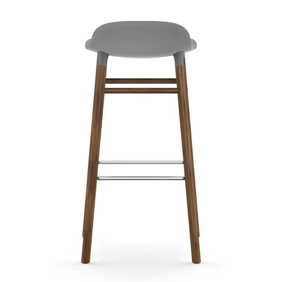 Form Chair baarijakkara pähkinäjalat, harmaa