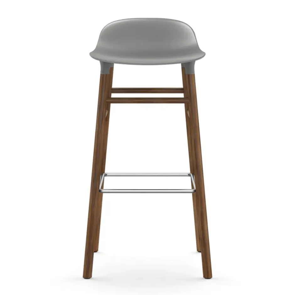 Form Chair baarijakkara pähkinäjalat, harmaa