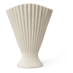 Fountain maljakko 30,5 cm, off white