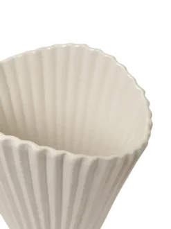 Fountain maljakko 30,5 cm, off white