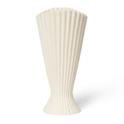 Fountain maljakko 23 cm, Off white