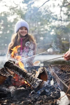 Fredde makkarahaarukka taitettava, Ruostumaton teräs-kumipuu