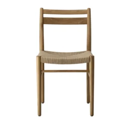 Fridhem ruokapöydäntuoli, Papercord-laquered oak