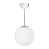 Funkis Glob riippuvalaisin, White-chrome Ø20 cm