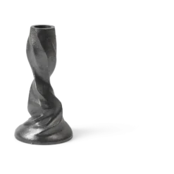 Gale kynttilänjalka 13 cm, Blackened Aluminium