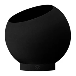 Globe kukkaruukku Ø 17 cm, Musta
