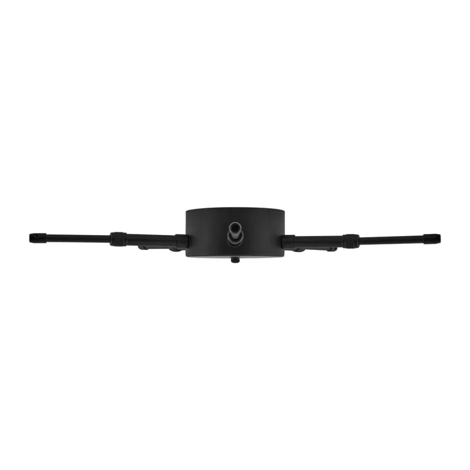 Globen Lighting kattokuppi 5-haarainen, Musta