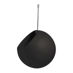 GLOBE riippuva ruukku Ø17 cm k28 cm, Musta