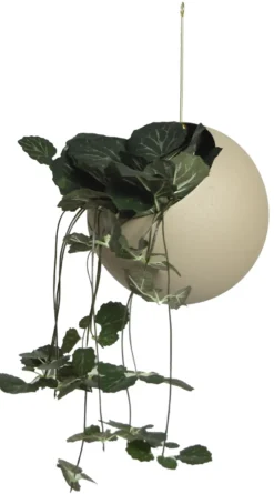 GLOBE riippuva ruukku Ø17 cm k28 cm, Taupe