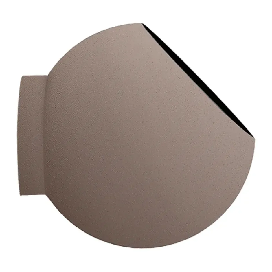 Globe ruukku seinä Ø 17 cm, Taupe