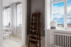 Glori pöytävalaisin Ø30 cm, Mattavalkoinen