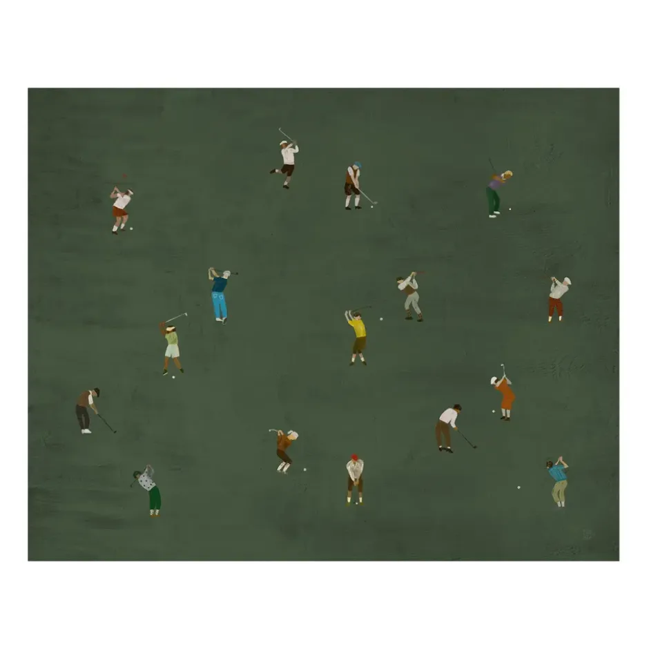 Golfers juliste, 40 x 50 cm