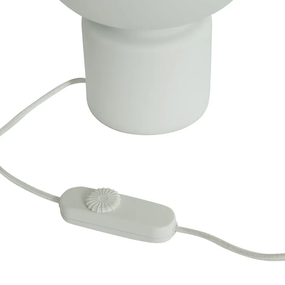 Grace pöytävalaisin, White