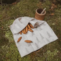 Gran keittiöpyyhe pellava, Hiekka
