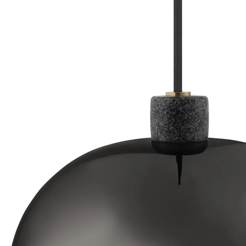 Grant riippuvalaisin, Black, pieni - teräs, graniitti