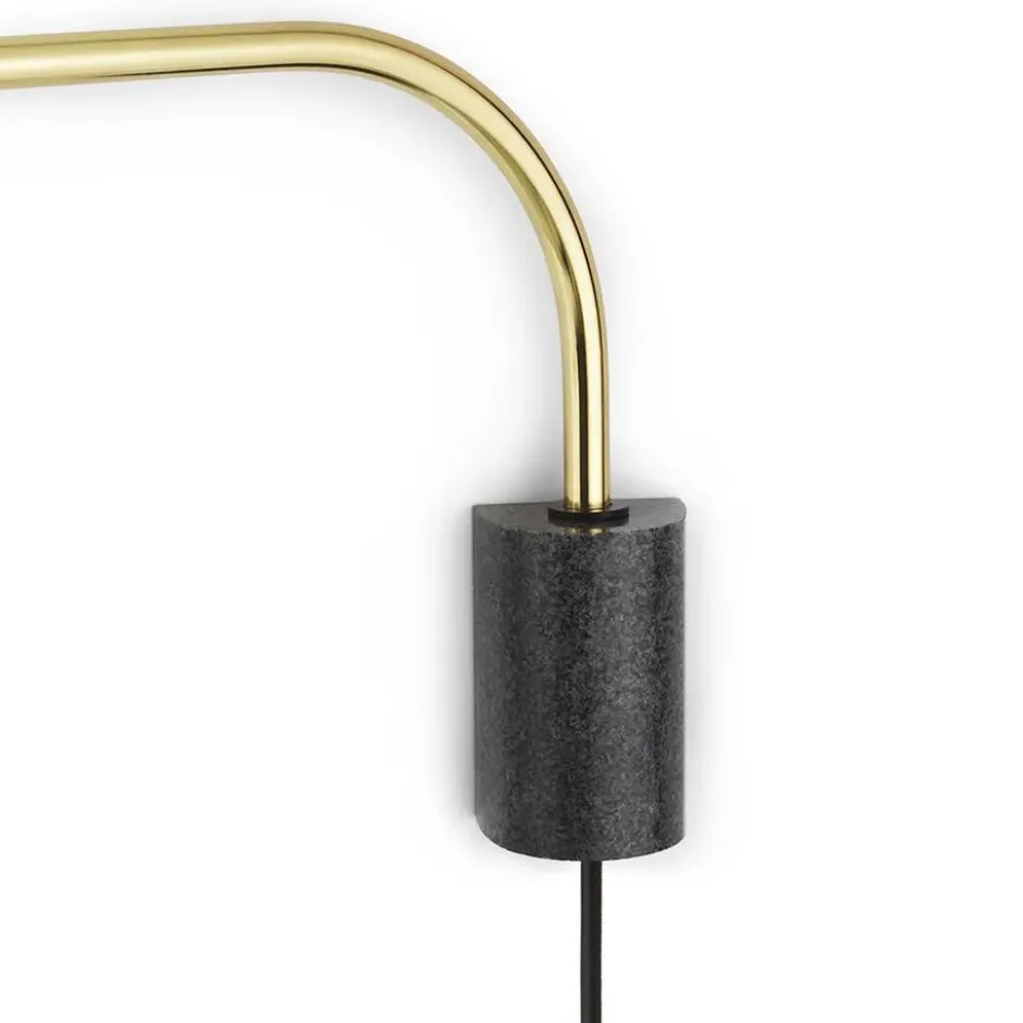 Grant seinävalaisin, Black, pieni - teräs, graniitti