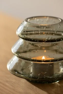 Gran 12 tuikkukynttilänpidike., Vihreä