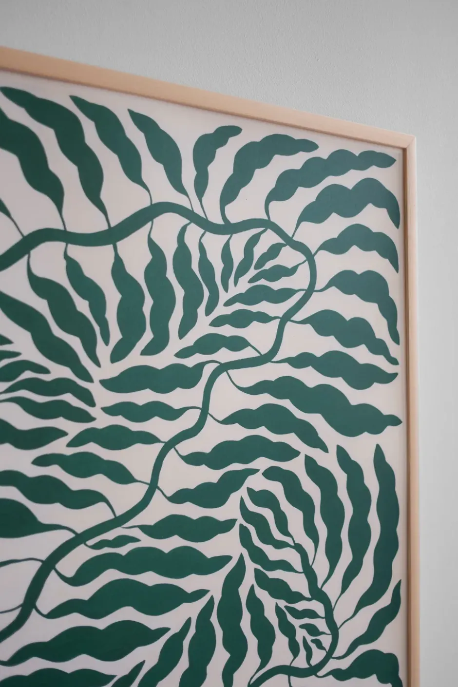 Green juliste, 70x70 cm