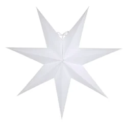 Greta joulutähti valkoinen, 60 cm