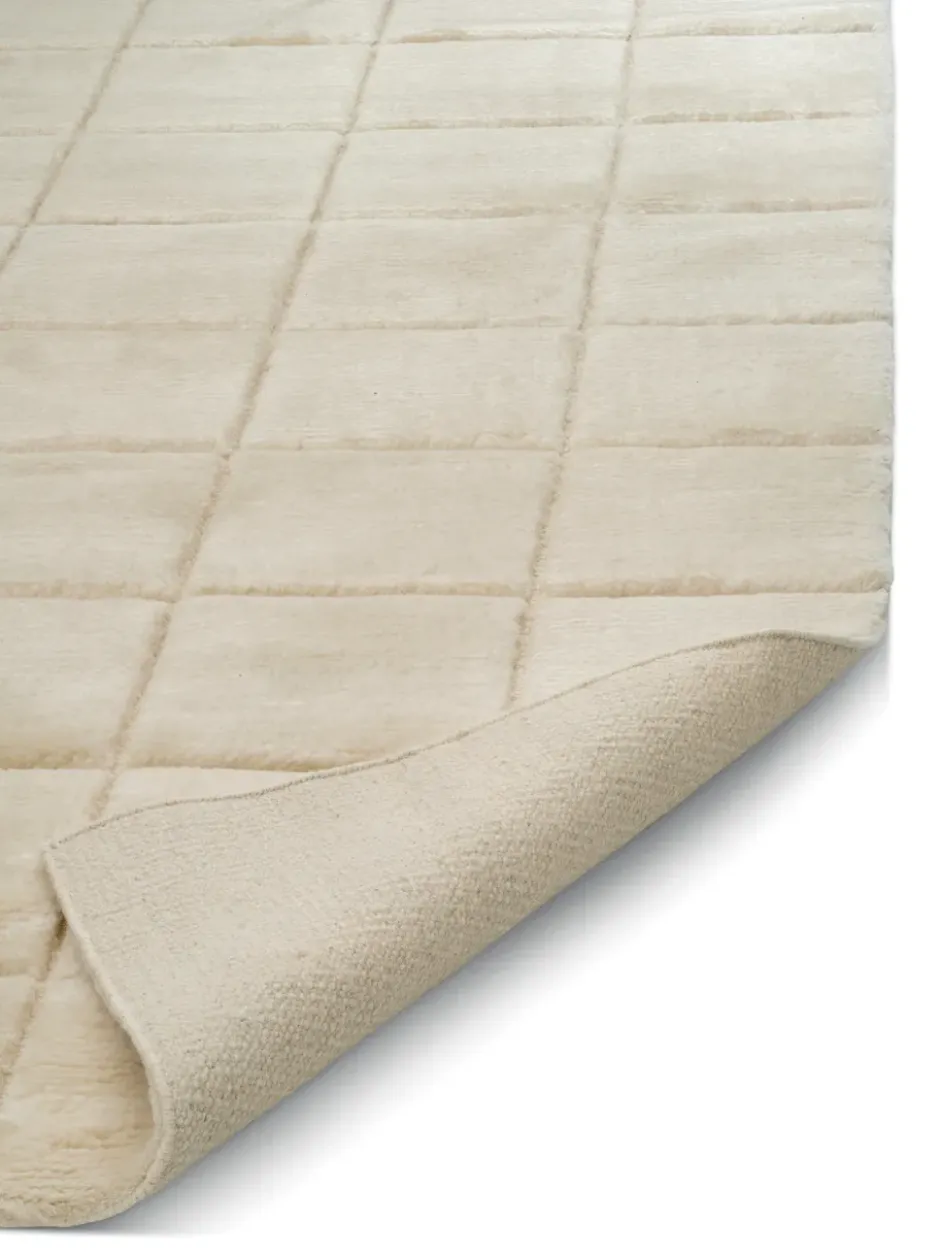 Grid matto, Ivory, 200×300 cm