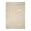 Grid matto, Ivory, 170x230 cm