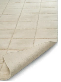 Grid matto, Ivory, 170x230 cm