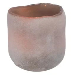 Halde kynttilälyhty 8 cm, Harmaa