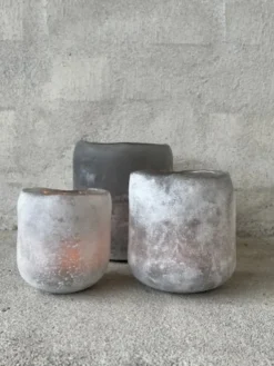 Halde kynttilälyhty 10 cm , Harmaa