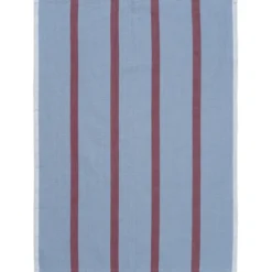 Hale keittiöpyyhe 50x70 cm, Faded blue-burgundy