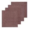 Hale lautasliina 4 kpl, Chestnut, 35×35 cm