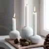 Hammershøi kynttilänjalka keskikokoinen, valkoinen
