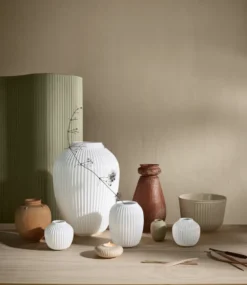 Hammershøi maljakko iso, valkoinen
