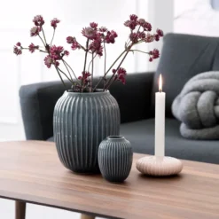 Hammershøi maljakko mini, antrasiitinharmaa
