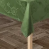 Hammershøi Poppy -damastipöytäliina vihreä, 150 x 270 cm