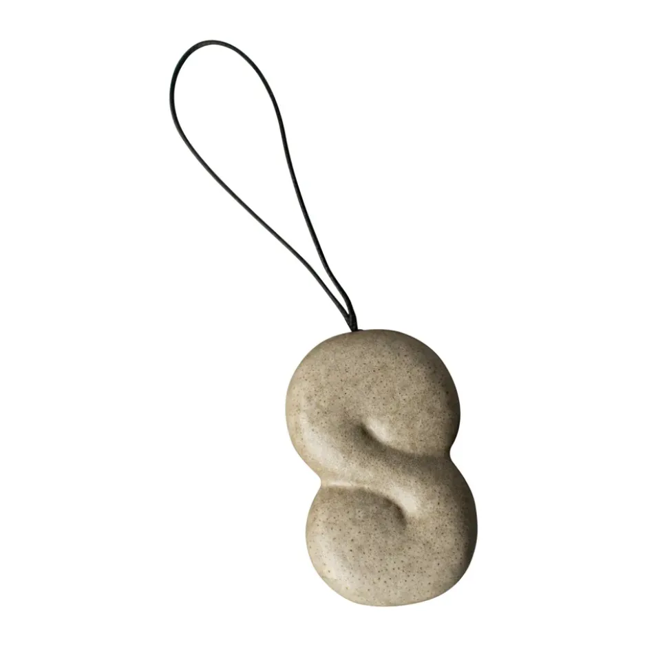 Hanging bun koristeriipus, Beige