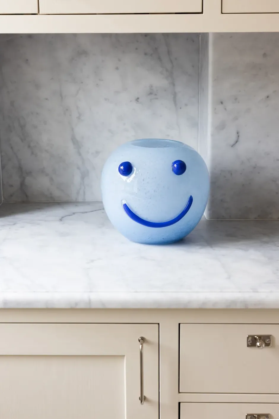 Happy maljakko 25 cm, Sininen