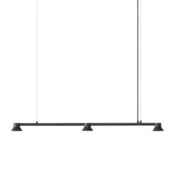 Hat kattovalaisin linear pieni, Black