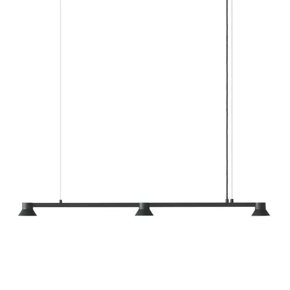 Hat kattovalaisin linear pieni, Black