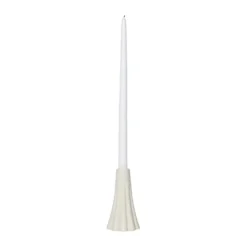 Heli kynttilänjalka 14 cm, Cream