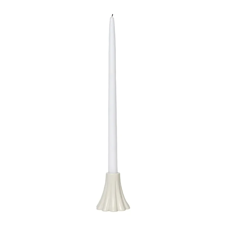 Heli kynttilänjalka 8 cm, Cream