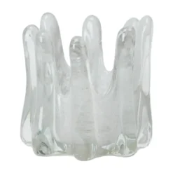 Helix kynttilälyhty Ø14 cm, Vaaleanharmaa