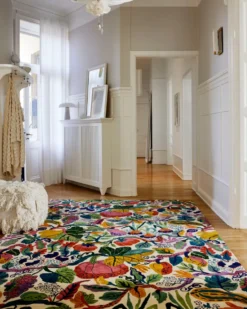 Heritage Garden matto, Cream-multi, 170×230 cm