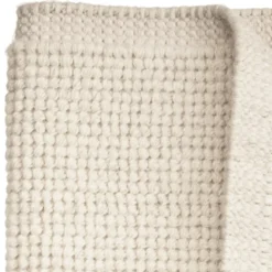 Himla villamatto luonnonvärinen (vaalea beige), 60x90 cm