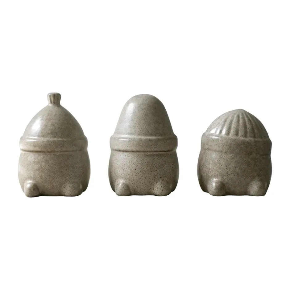 Hipster Triplets -joulukoriste, 3-pakkaus, Beige
