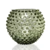 Hobnail Globe maljakko 18 cm, Olivegreen