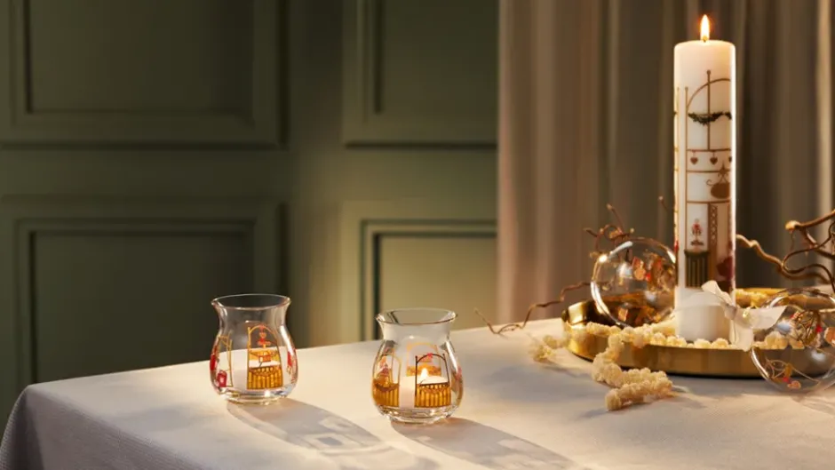 Holmegaard Christmas joulu kynttilälyhty 2-pack, 2023