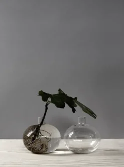Holmen maljakko Ø10 cm, Läpinäkyvä