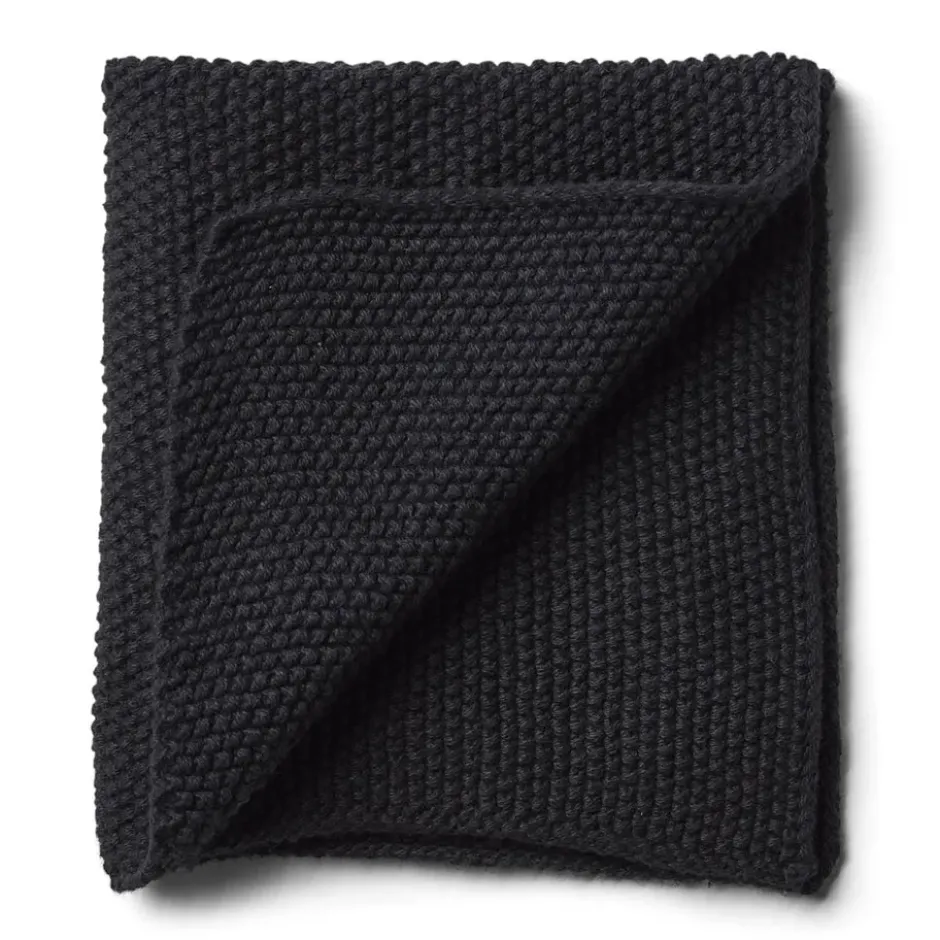 Humdakin Knitted tiskipyyhe 28x28 cm, Coal
