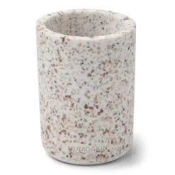 Humdakin Terrazzo -maljakko Ø 10 cm, White-brown
