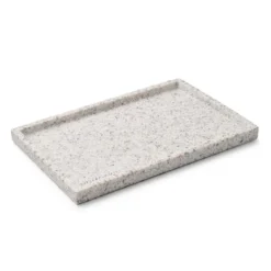 Humdakin Terrazzo -tarjotin 30x20 cm, White-brown